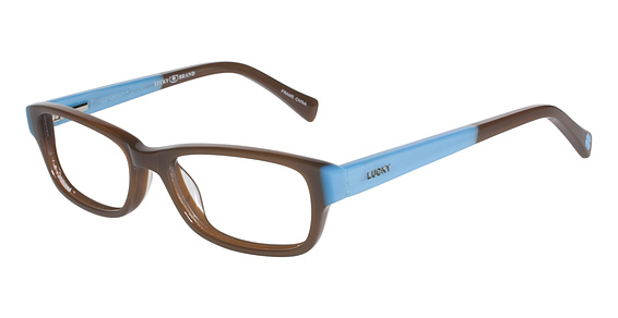 Lucky Brand Favorite Eyeglasses, BRO Brown