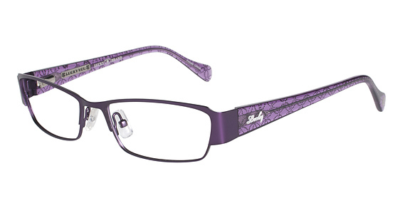 Lucky Brand Antigua Eyeglasses, PUR Purple