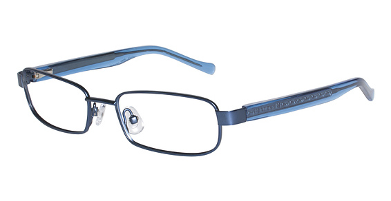 Lucky Brand Zipper Eyeglasses, BLE Blue