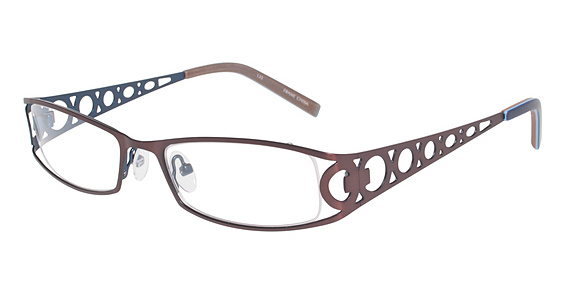 Cosmopolitan Go-Go Eyeglasses, BRO BROWN/BLUE