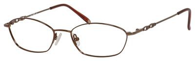 Liz Claiborne Liz Claiborne 242 Eyeglasses, 0FQ7(00) Antique Copper Brown