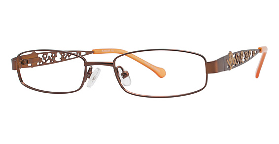 Alpha Viana 2531 Eyeglasses, C3 C3 Brown/Orange