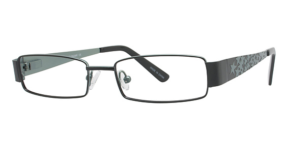 Alpha Viana 2532 Eyeglasses, C1 C1 Black/Green