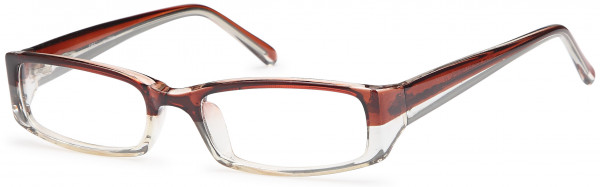 4U US 53 Eyeglasses, Brown Crystal