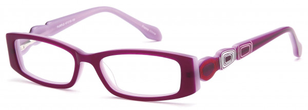 Di Caprio DC 81 Eyeglasses, Purple
