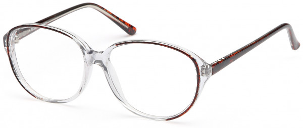 4U UL 92 Eyeglasses, Brown