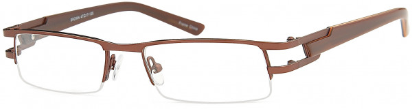 Di Caprio DC 86 Eyeglasses, Brown