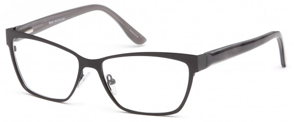 Di Caprio DC113 Eyeglasses, Black