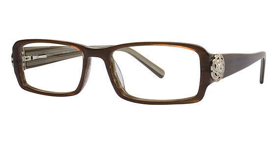 Di Caprio DC 84 Eyeglasses, Brown