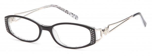 Di Caprio DC 64 Eyeglasses, Black