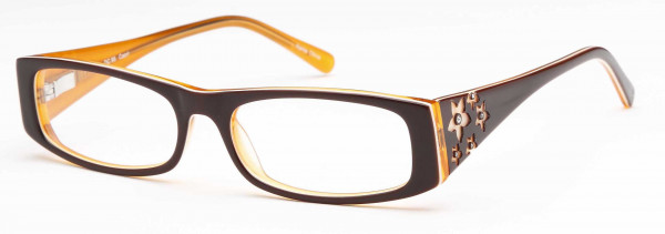 Di Caprio DC 95 Eyeglasses, Brown