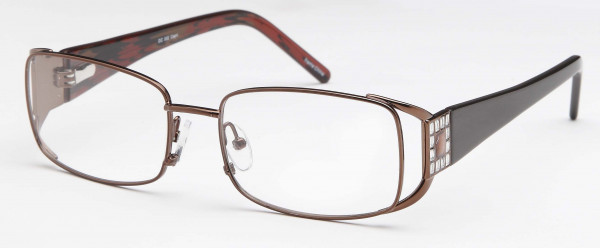 Di Caprio DC302 Eyeglasses, Brown