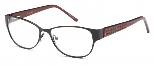 Di Caprio DC101 Eyeglasses, Black