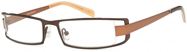 Di Caprio DC 91 Eyeglasses, Brown