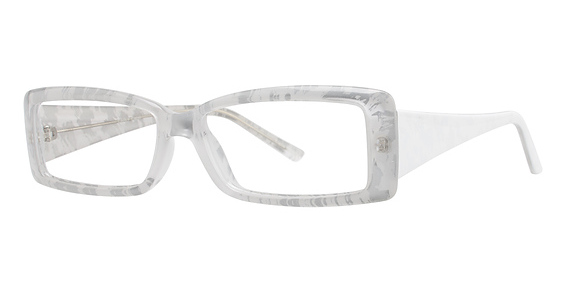 Capri Optics Carly Eyeglasses, WHITE