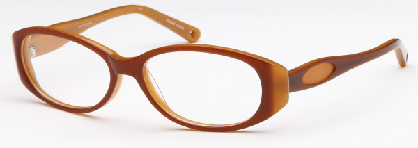 Di Caprio DC102 Eyeglasses, Brown