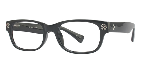 Capri Optics Chase Eyeglasses, BLACK