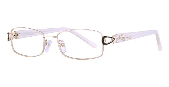 Alpha Viana V1010 Eyeglasses, C1 Silver/Gold