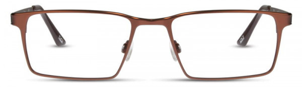 Michael Ryen MR-191 Eyeglasses, 3 - Chocolate / Black