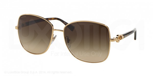 Bvlgari BV6062K Sunglasses, 393/3B GOLD PLATED (GOLD)