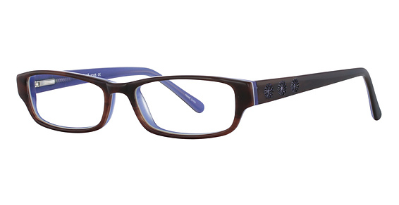 Seventeen 5368 Eyeglasses, Brown/Violet