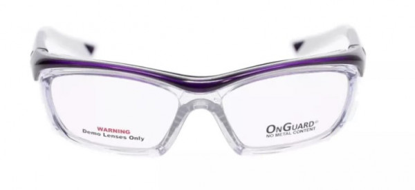Hilco OnGuard OG220S WITH DUST DAM Safety Eyewear, Purple/White