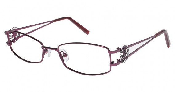Tura R102 Eyeglasses, Burgundy (BUR)
