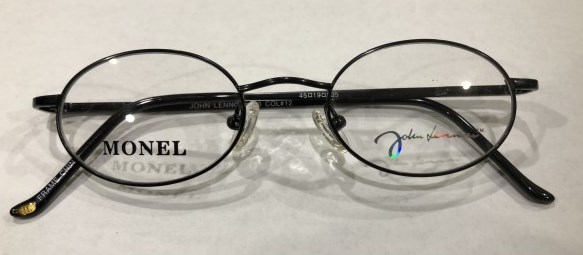 John Lennon J.L. 103 Eyeglasses, 12 Black