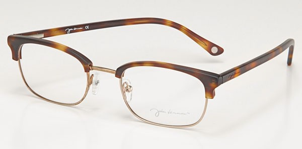 John Lennon Mind Games Eyeglasses, Gold/Demi Amber