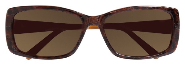 Jessica McClintock JMC 560 Sunglasses, Brown Marble