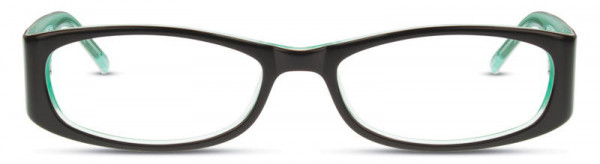 Adin Thomas AT-242 Eyeglasses, 2 - Black / Mint / Honeydew