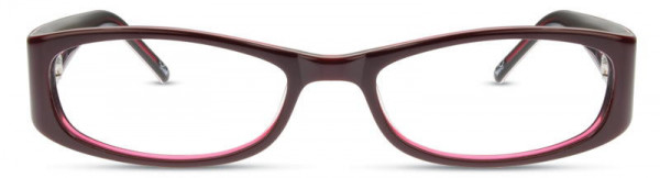 Adin Thomas AT-242 Eyeglasses, 3 - Wine / Petal Pink