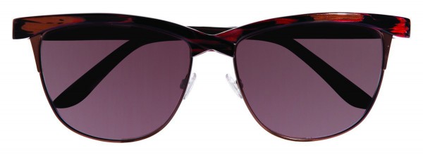 BCBGMAXAZRIA GLOSS Sunglasses, Brown Multi