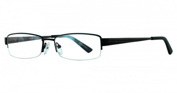 FGX Optical Tunis Eyeglasses, BLK Black With Matte Black Tips