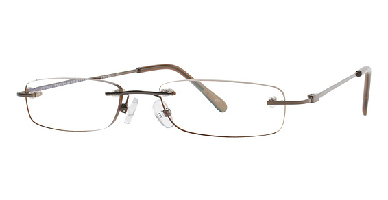 FGX Optical Tasker Eyeglasses, +125 SHINY DARK BROWN