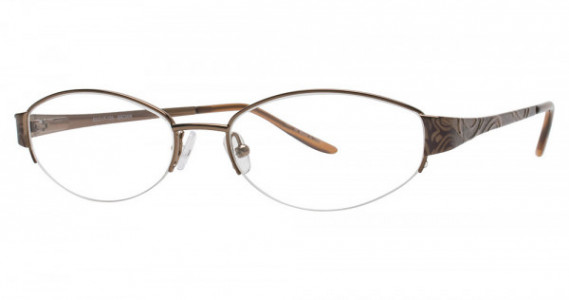 Bulova Pula Eyeglasses, Brown
