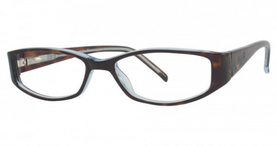 Bulova Galena Eyeglasses, Tortoise/Blue