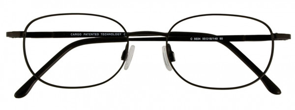 Cargo C5034 Eyeglasses, 090 - Matt Black