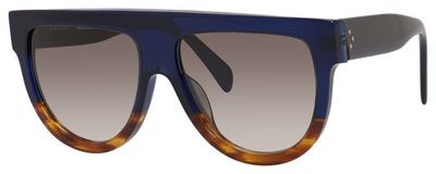 Celine Celine 41026/S Sunglasses, 0QLT(Z3) Blue Havana