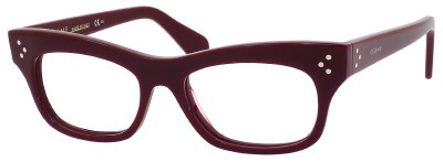 Celine Celine 41303 Eyeglasses, 0LHF(00) Opal Burgundy