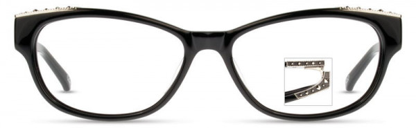 Cinzia Designs CB-29 Eyeglasses, 1 - Black