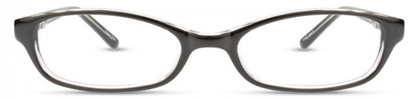 Elements EL-156 Eyeglasses, 1 - Black / Crystal