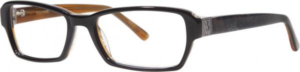 Vera Wang V311 Eyeglasses, Black