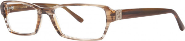 Vera Wang V311 Eyeglasses, Nude Horn