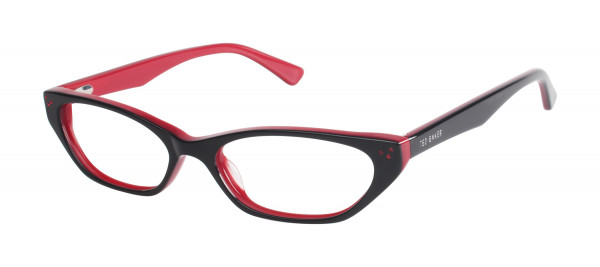 Ted Baker B702 Eyeglasses, Black/Red (BL1)
