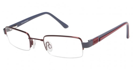 O!O 830037 Eyeglasses, RED (50)