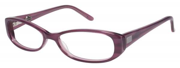 Lulu Guinness L866 Eyeglasses, Violet (VIO)