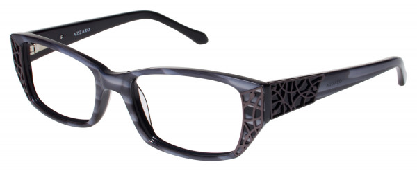 Tura R403 Eyeglasses, Grey Horn/Black (GRA)