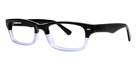 Fashiontabulous 10x232 Eyeglasses, Black/Lilac