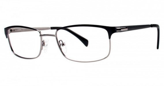 U Rock U763 Eyeglasses, Matte Black/Gunmetal